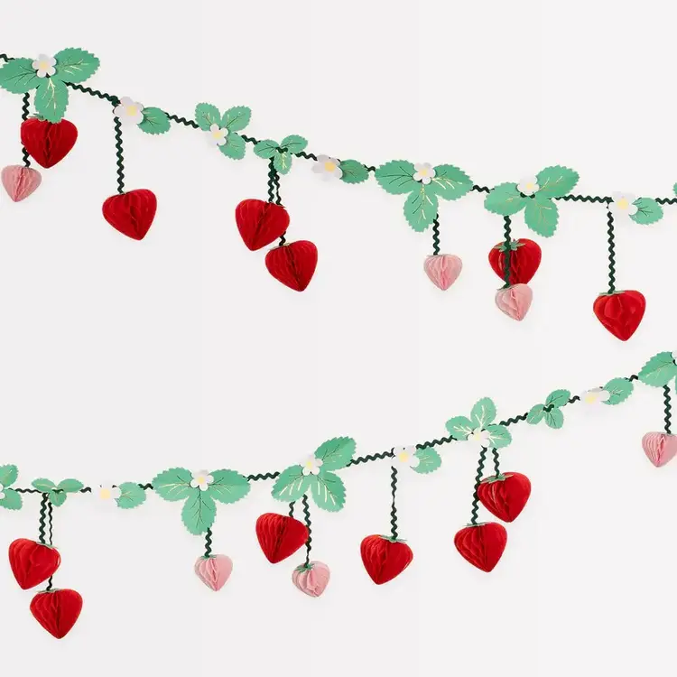 Meri Meri Guirlande - Fraises