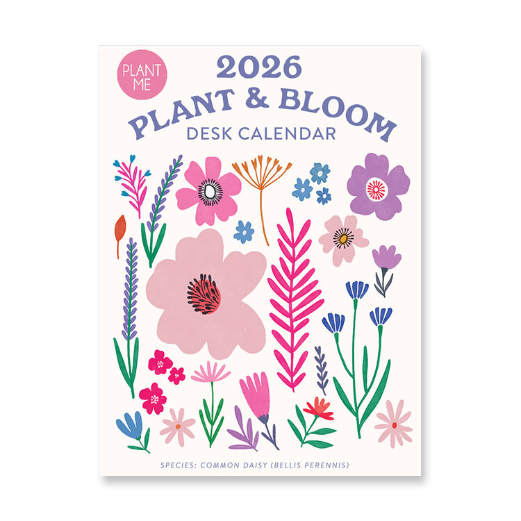 Studio Oh! Calendrier  de bureau 2026 - Plant & Bloom