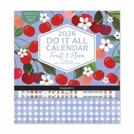 Studio Oh! Calendrier mural 2026 - Fruit et flore