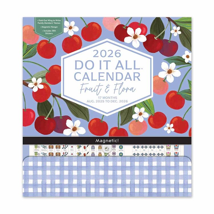 Studio Oh! Calendrier mural 2026 - Fruit et flore