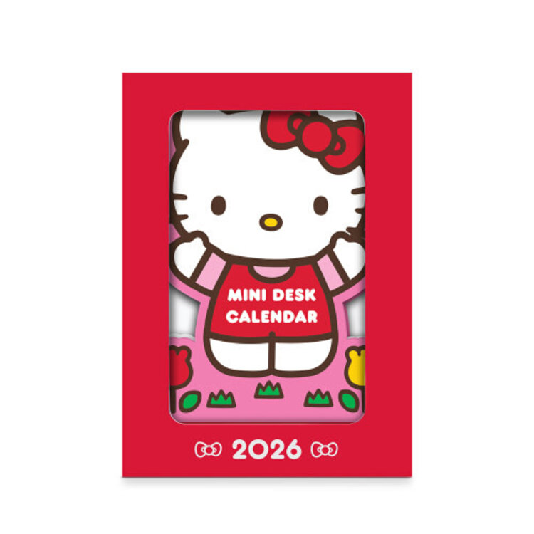 Studio Oh! Mini calendrier de bureau - Hello Kitty