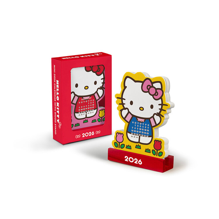 Studio Oh! Mini calendrier de bureau - Hello Kitty