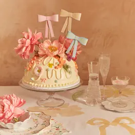 Meri Meri Décorations pour gâteau - Noeuds pastel