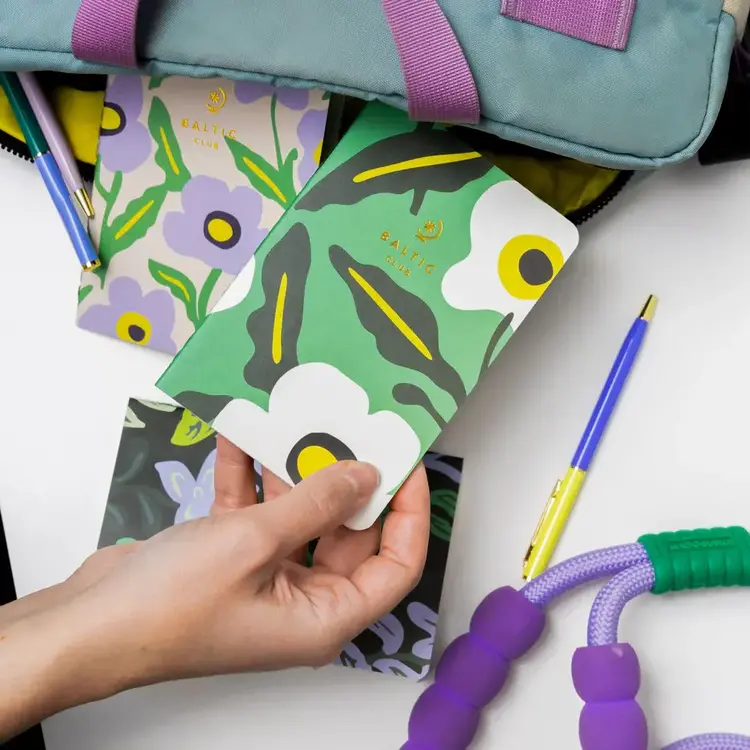 Baltic Club Trio de carnets de poche - Esprits de la forêt