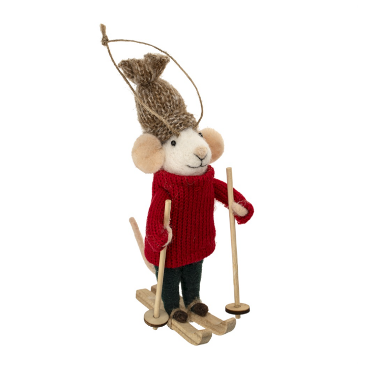 Indaba Ornement - Souris - Downhill Dean