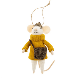 Indaba Ornement - Souris - Frankie