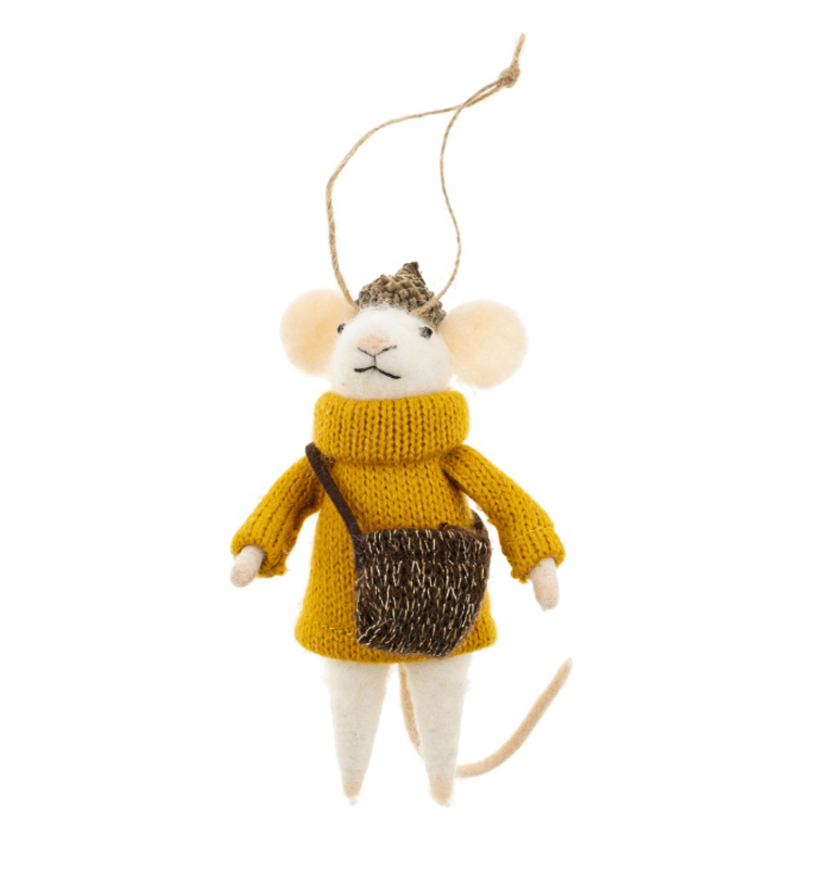 Indaba Ornement - Souris - Frankie