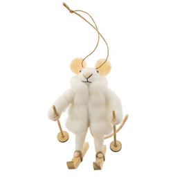 Indaba Ornement - Souris - Slalom