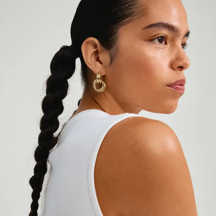 Pilgrim Boucle d'oreilles - Agni - Or