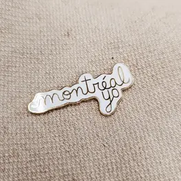 Mimi & August Épinglette - Montréal Yo