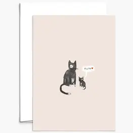 Mimi & August Carte de souhaits -  Amour maternel