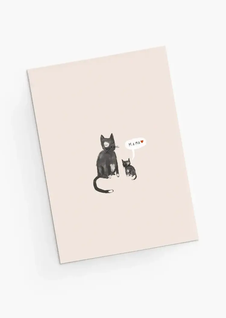 Mimi & August Carte de souhaits -  Amour maternel