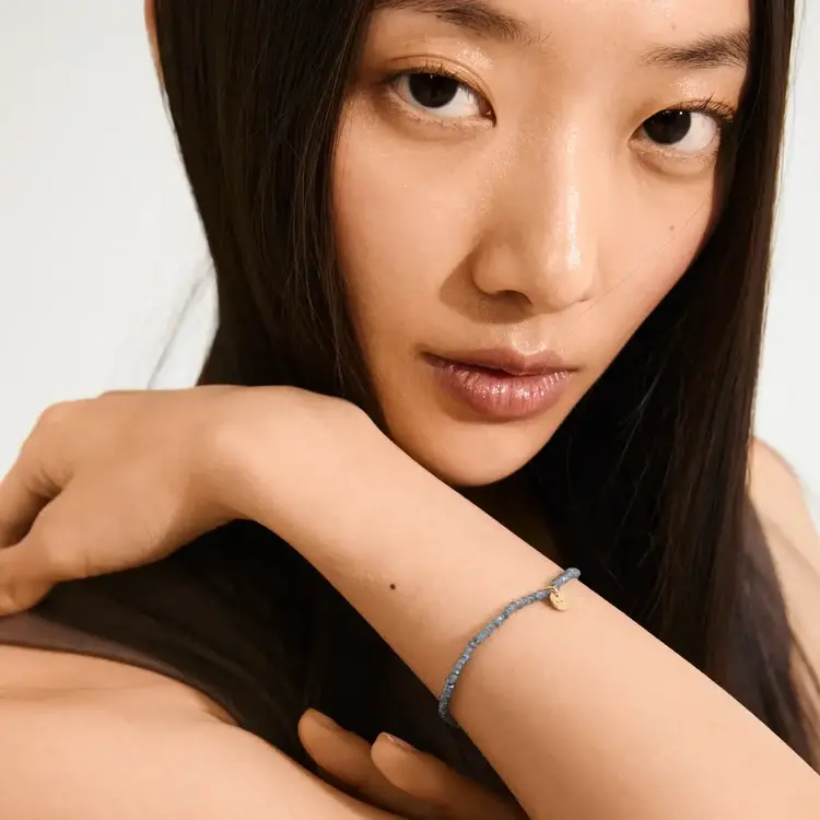 Pilgrim Bracelet Indie - Bleu gris