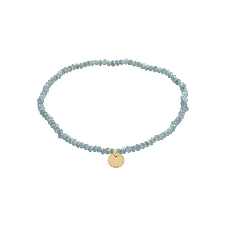 Pilgrim Bracelet Indie - Bleu gris