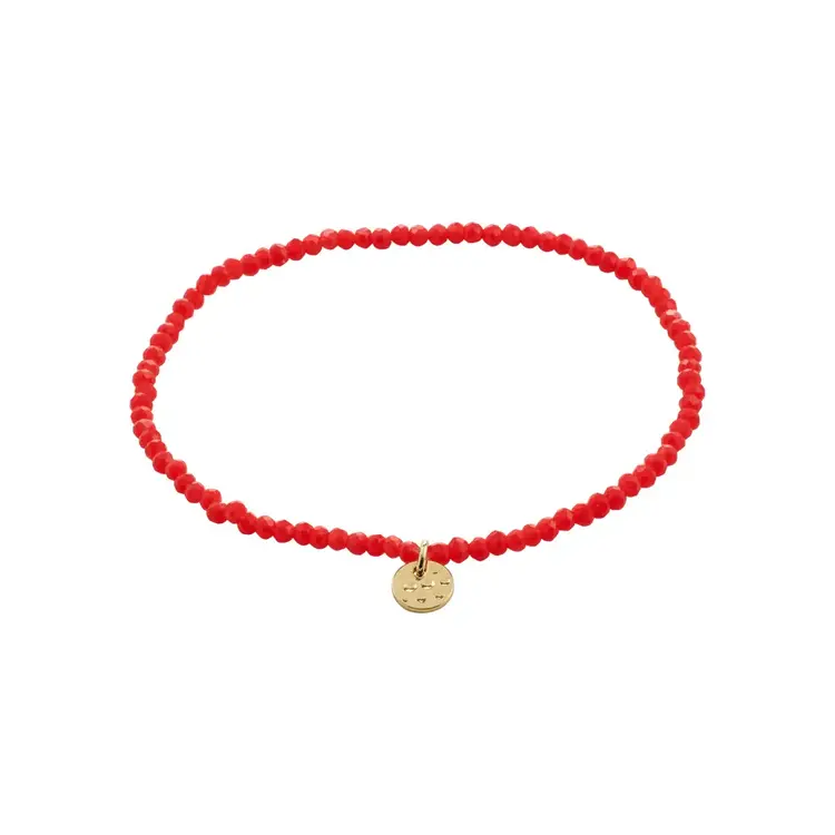 Pilgrim Bracelet Indie - Rouge