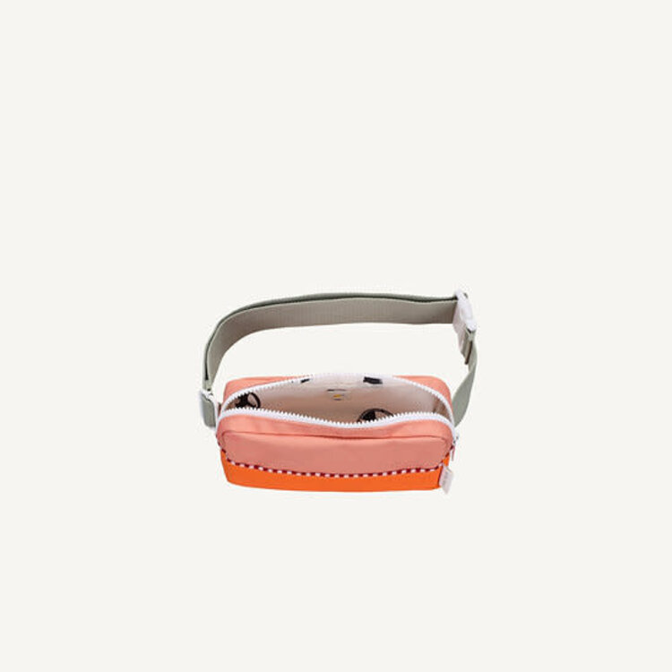 Sticky lemon Sac banane - Color block - Orange bouée de sauvetage + Rose corail