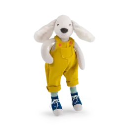 Moulin Roty Peluche - Puce & Pilou - Pilou en jaune