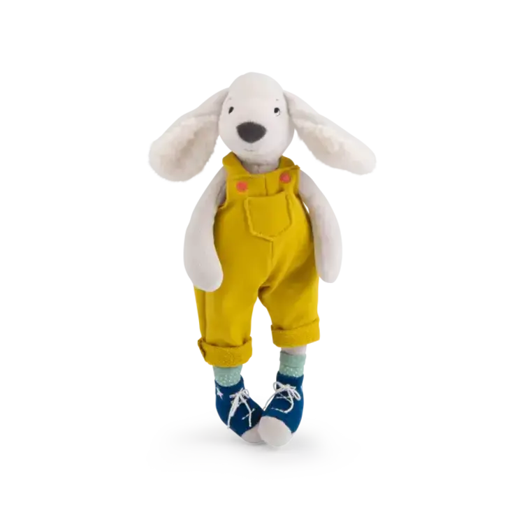 Moulin Roty Peluche - Puce & Pilou - Pilou en jaune