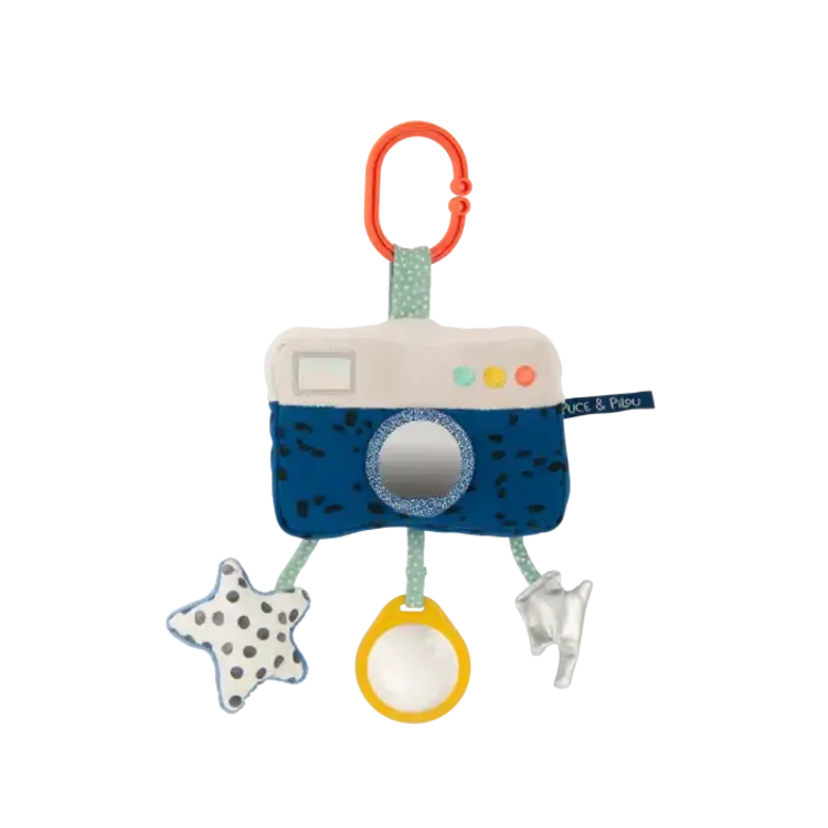 Moulin Roty Peluche d'activités à suspendre - Appareil photo