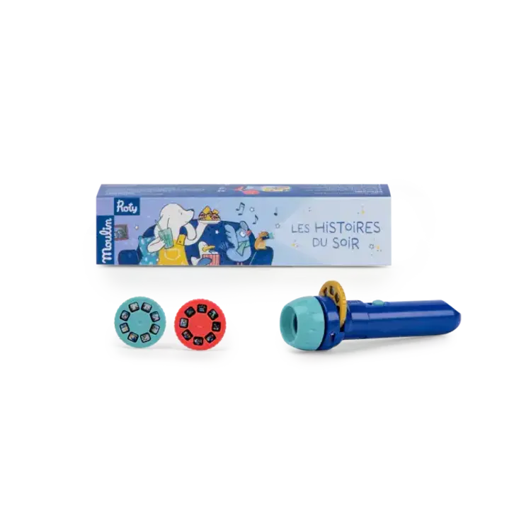 Moulin Roty Lampe à histoire - Puce & Pilou