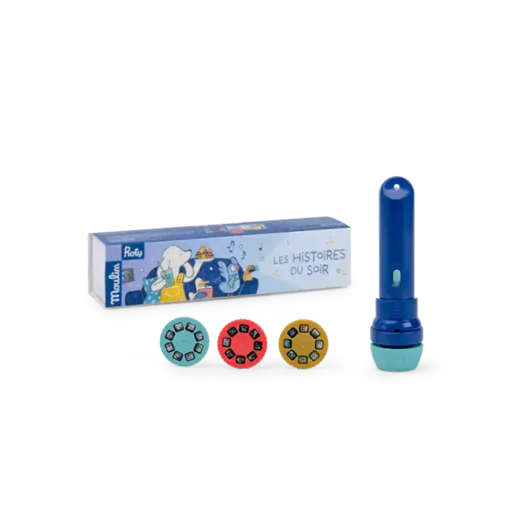 Moulin Roty Lampe à histoire - Puce & Pilou