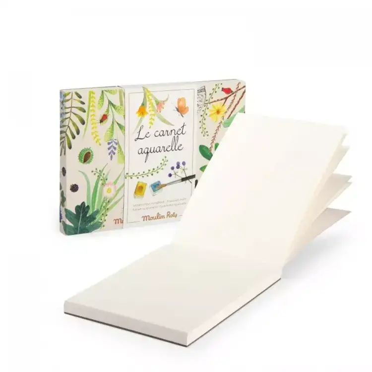 Moulin Roty Carnet aquarelle - Le Botaniste
