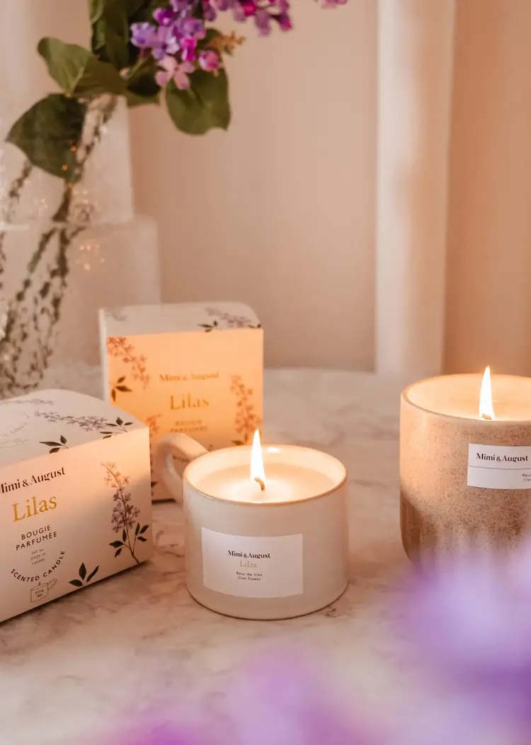 Mimi & August Bougie - Lilas 5.5 oz