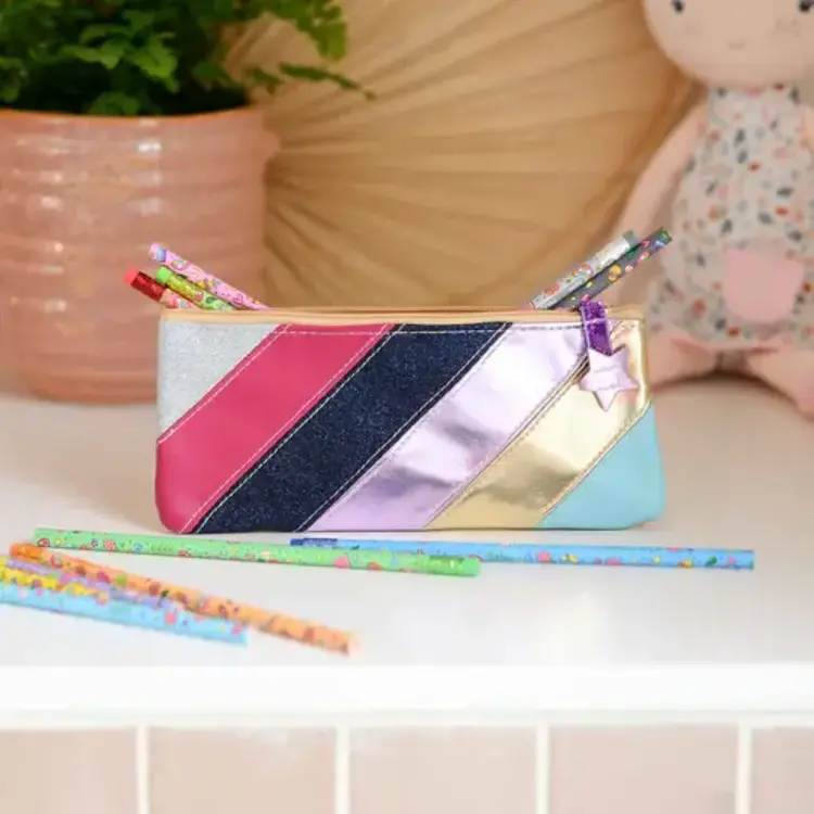 Mimi & Lula Étui à crayons - Arc-en-ciel