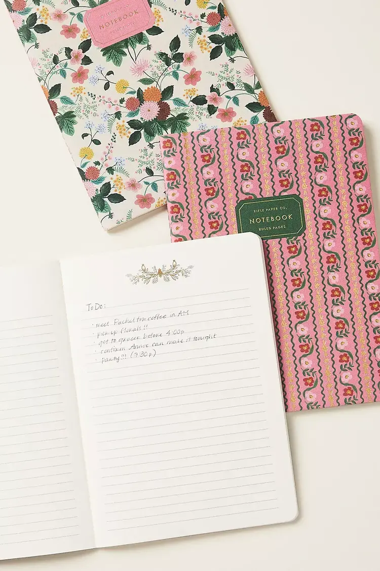 Rifle & co Trio de cahier - Dahlia