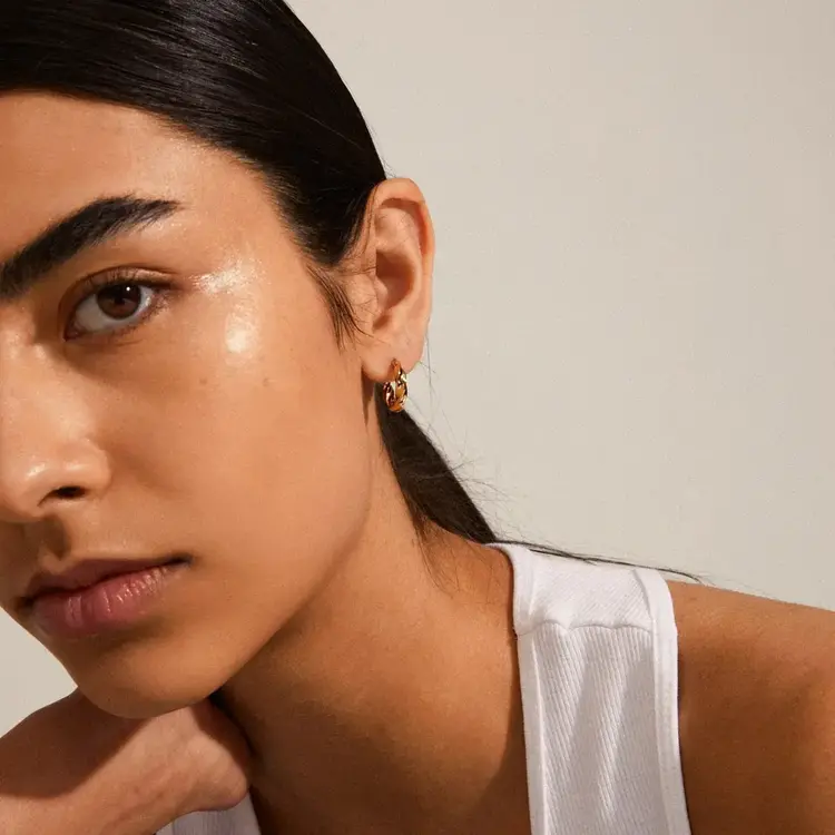 Pilgrim Anneaux Taffy - Plaqué Or