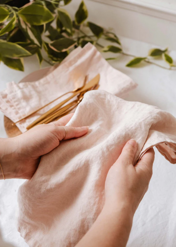 Mimi & August Linge à vaiselle - Rose tendre