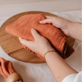 Mimi & August Linge à vaisselle - Oranger