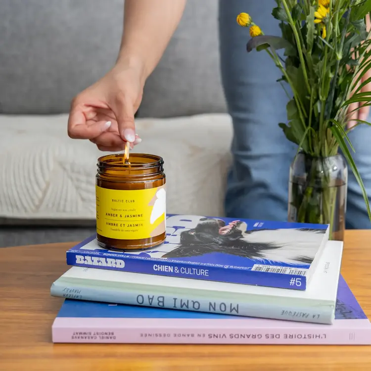 Baltic Club Bougie - Ambre et Jasmin