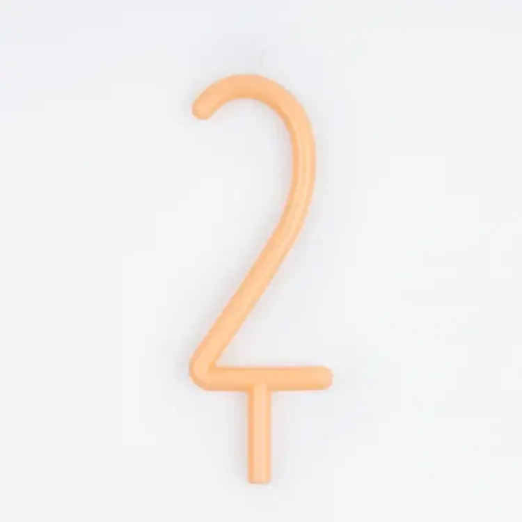 Meri Meri Bougie d'anniversaire mince - 2