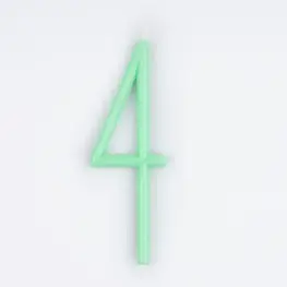 Meri Meri Bougie d'anniversaire mince - 4