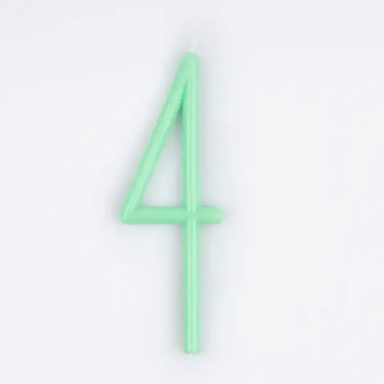 Meri Meri Bougie d'anniversaire mince - 4