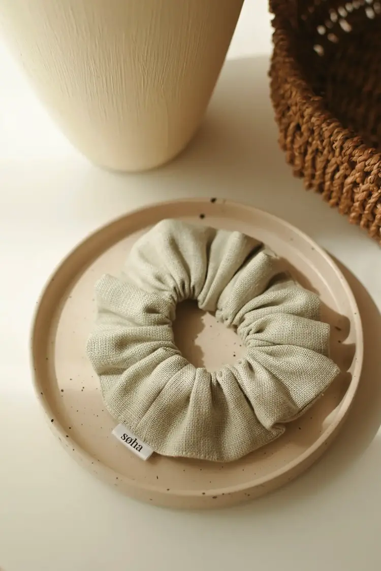 Soha & Co. Chouchou - Lin  - Sauge