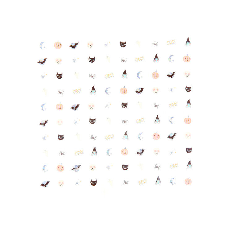 Meri Meri Autocollants pour ongles - Halloween