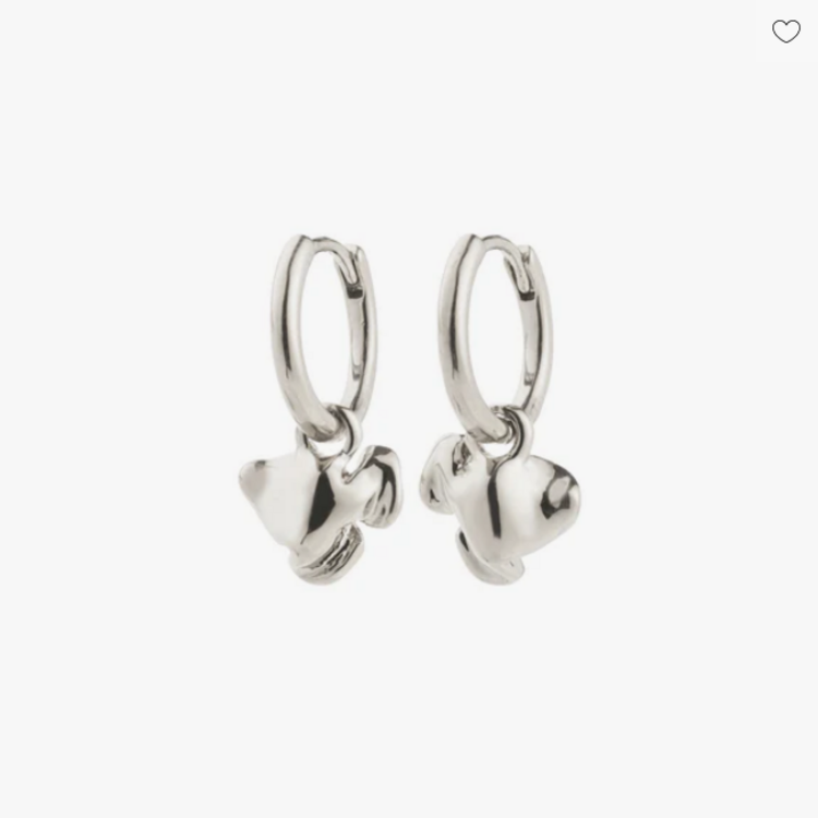 Pilgrim Boucles d'oreilles - Luis - Argent