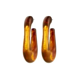 Pilgrim Boucles d'oreilles - Elijah - Brunes