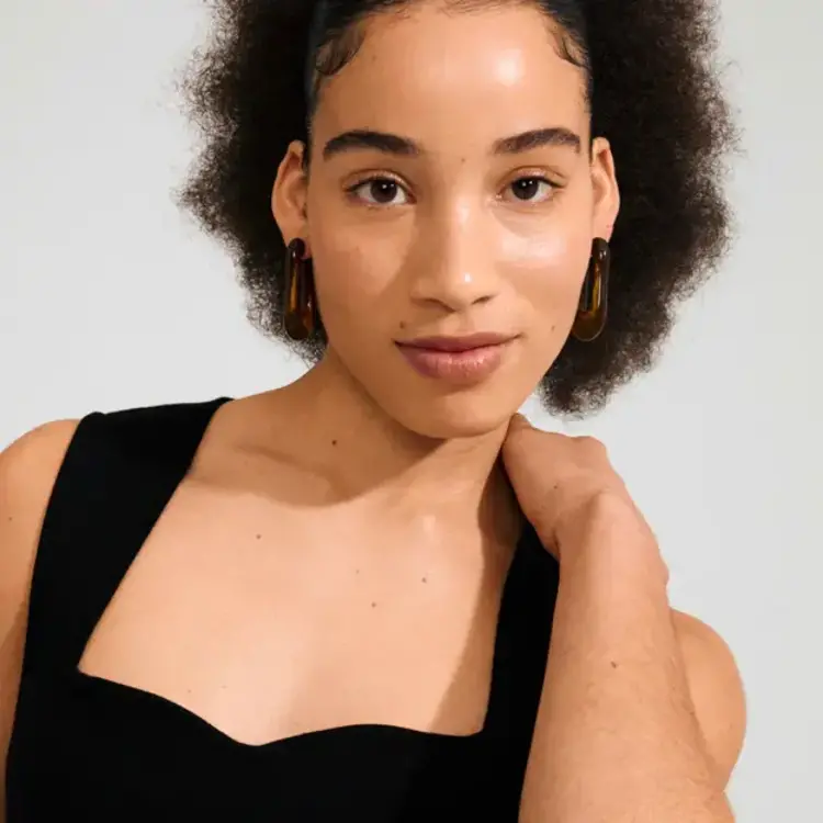 Pilgrim Boucles d'oreilles - Elijah - Brunes