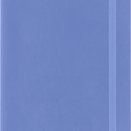 Moleskine Cahier classique souple  - Bleu hydrangée - Page blanche - Large