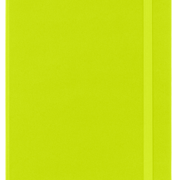 Moleskine Cahier classique souple - Citron - Page blanche - Large