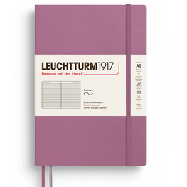 Leuchtturm Carnet Medium (A5) - Vieux rose - Ligné