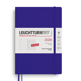 Leuchtturm Planificateur quotidien 2026 (A5) - Encre