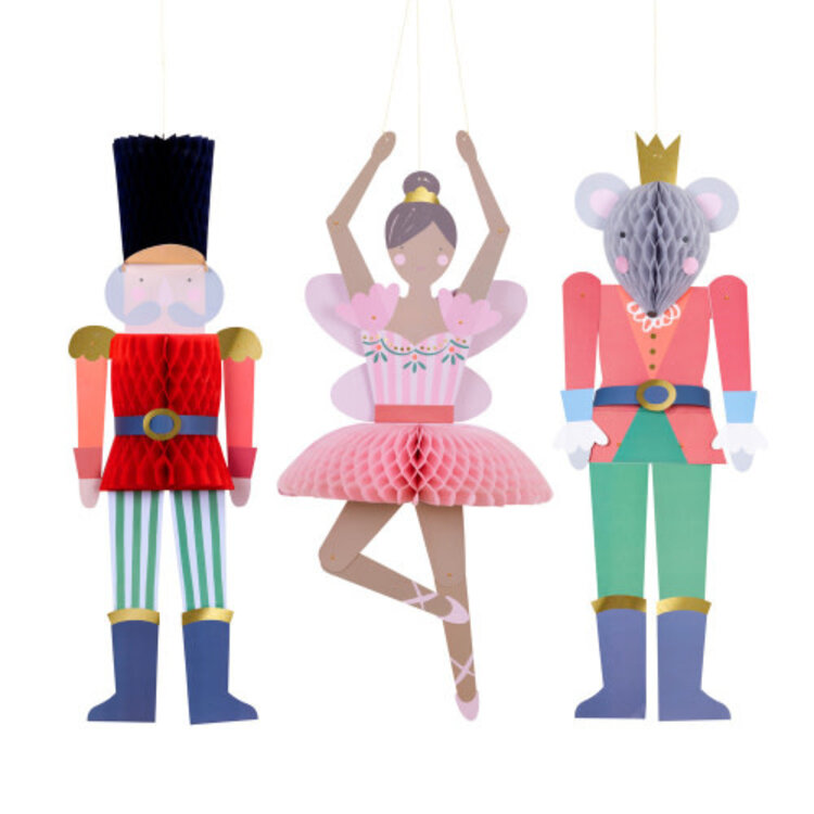 Meri Meri Décorations géantes à suspendre - Casse-Noisette