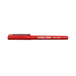 Shachihata Stylo - Artline 0.4 - Rouge