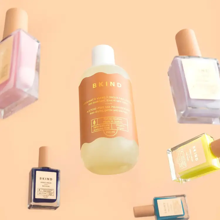 BKIND Dissolvant à vernis à ongles non-toxique