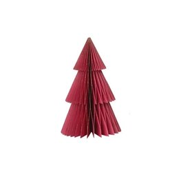 Creative Coop Sapin en papier - Rose foncé - Grand