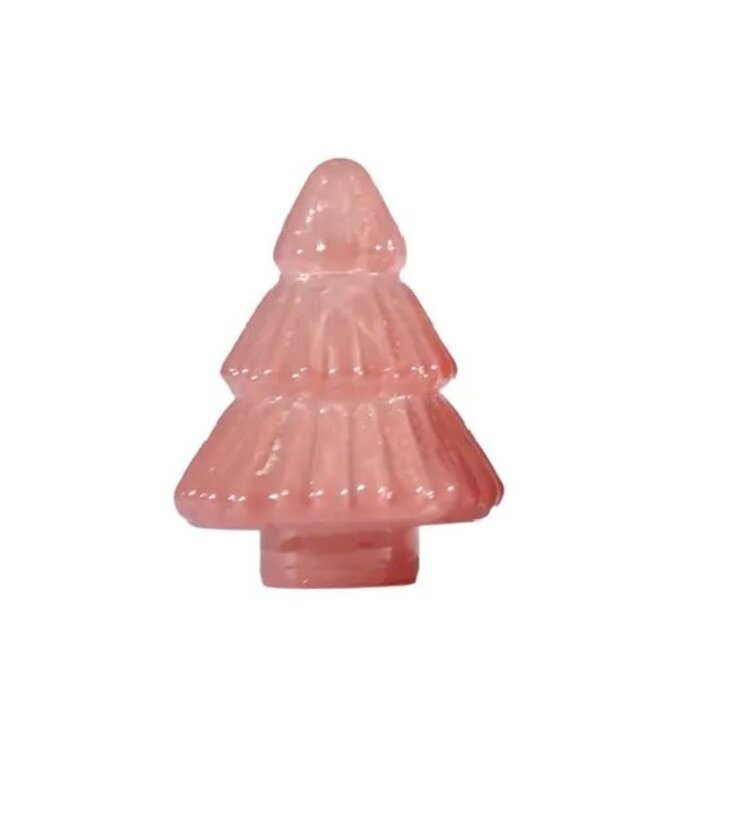 Creative Coop Arbre en verre - Rose bonbon